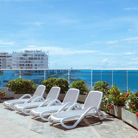 Luxury Apartment, Sector Morros, Vista Y Salida Al Mar Edificio Sunshine Cartagena ภายนอก รูปภาพ