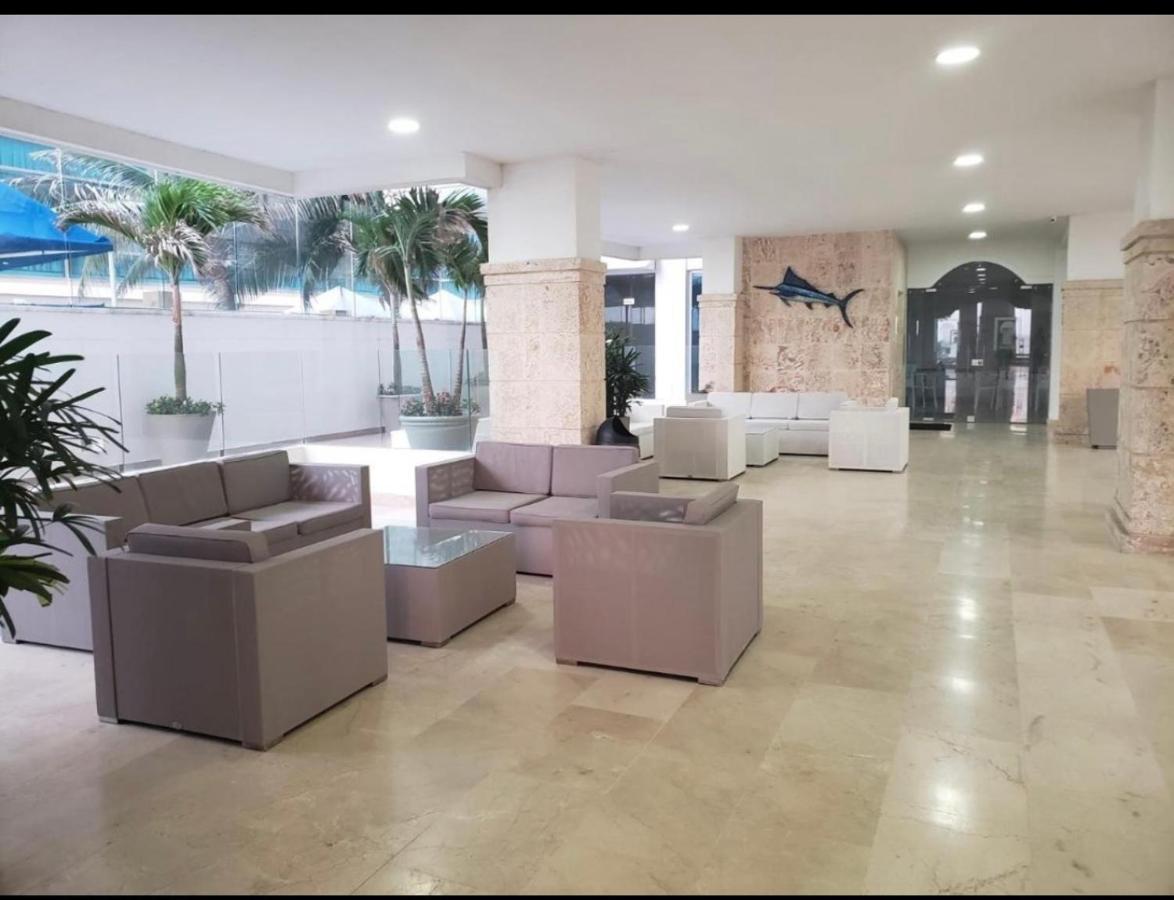 Luxury Apartment, Sector Morros, Vista Y Salida Al Mar Edificio Sunshine Cartagena ภายนอก รูปภาพ