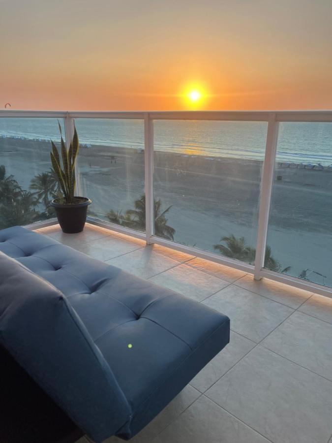 Luxury Apartment, Sector Morros, Vista Y Salida Al Mar Edificio Sunshine Cartagena ภายนอก รูปภาพ